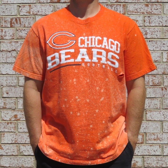 Reebok Other - Chicago Bears Football Bleach Distressed Tee sz 2X